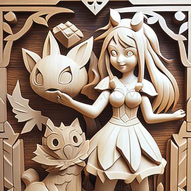 3D model The Princess and the Togepi Enter Kasumi Togepy and the (STL)